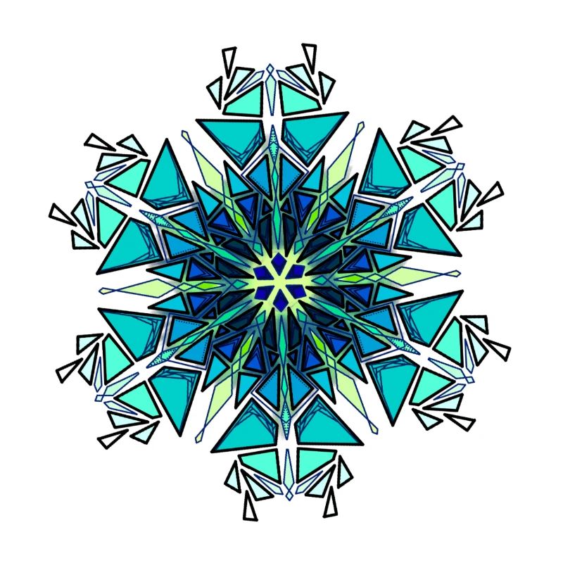 Schneeflocke