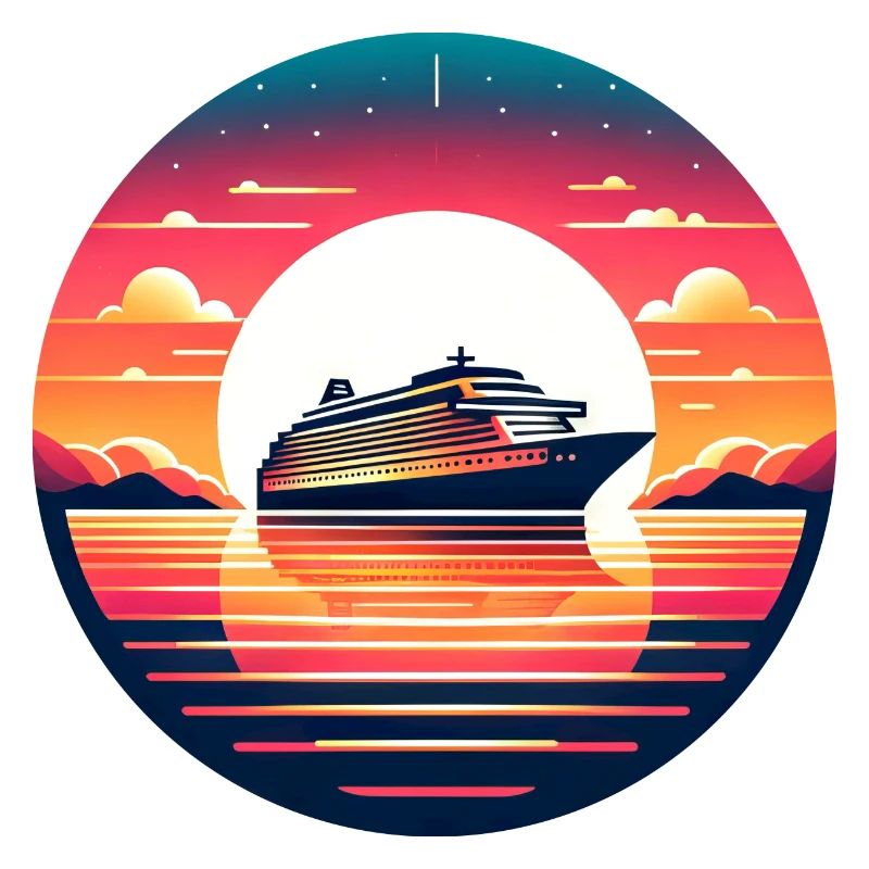Cruise Vacation: Sunset on the High Seas