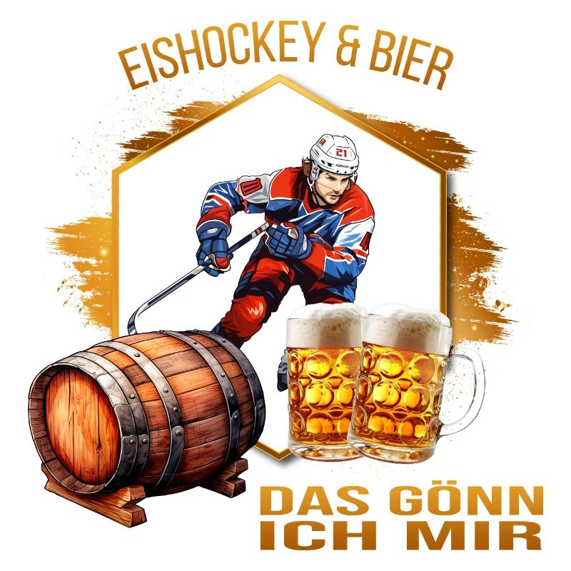 Eishockey & Bier - Das gönn ich mir