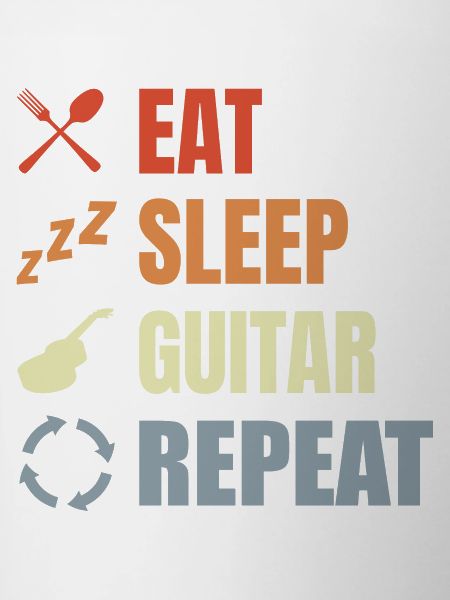 Eat Sleep Guitar Repeat
