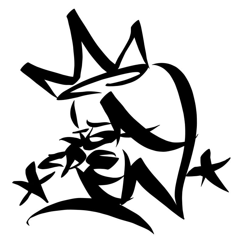 Graffiti Tag JGA Crew King 01 1C