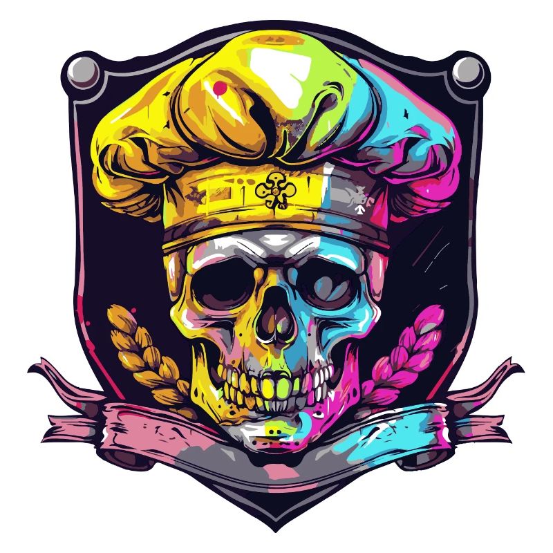 Chef squelette de crâne