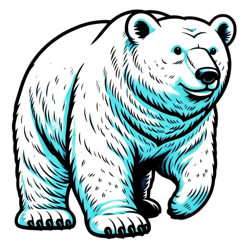 Ours blanc