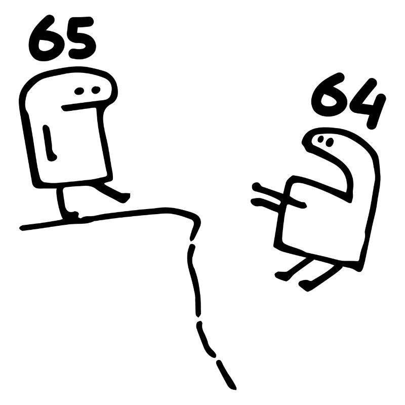 65 ans - Cadeau 65e Anniversaire Amusant 65 ans