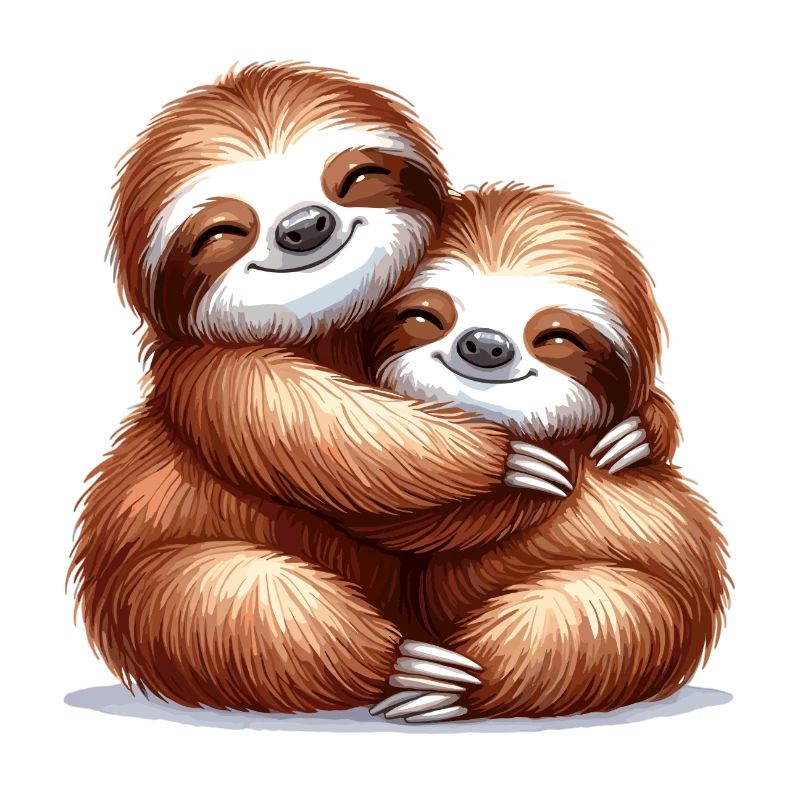 Sloths Sloth Snuggle Gift