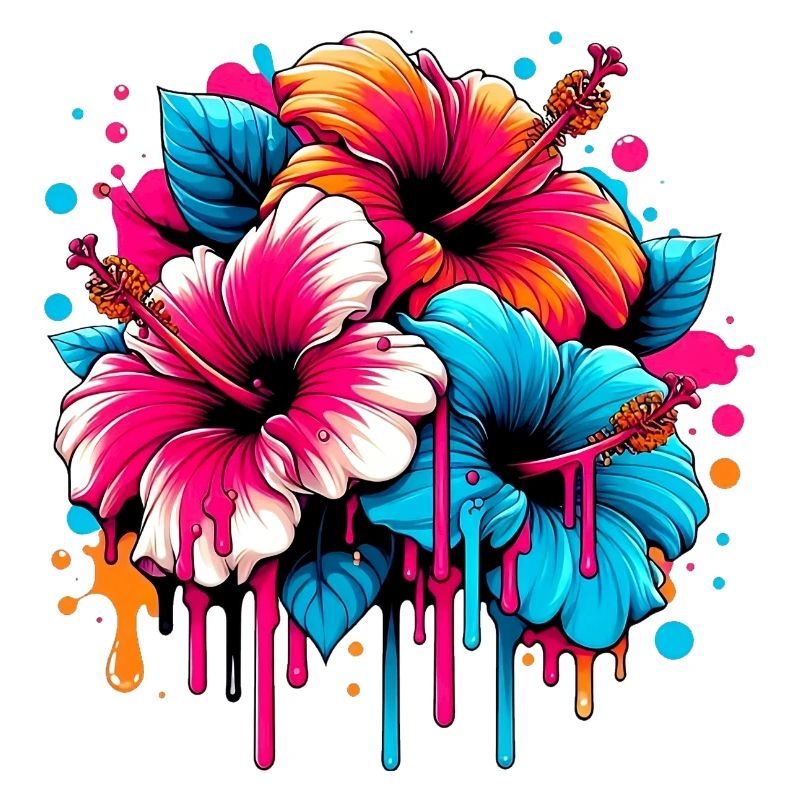 Fleurs d’hibiscus