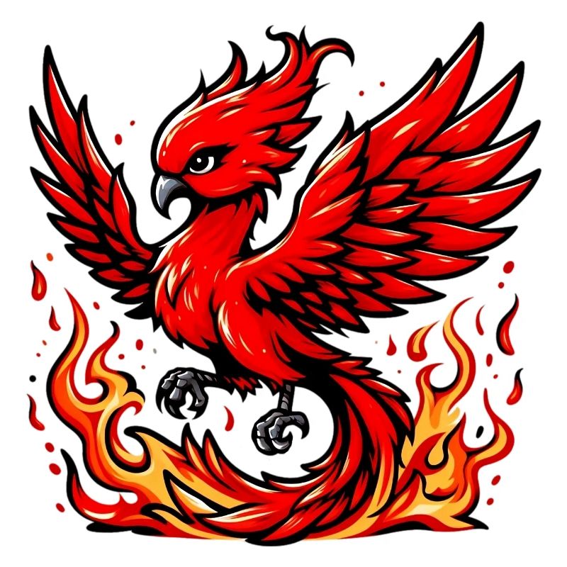Phénix rouge