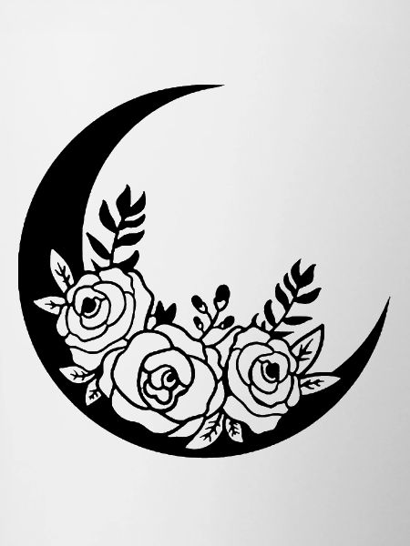 Black Flowering Moon