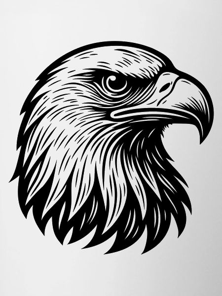 Majestic Eagle Head
