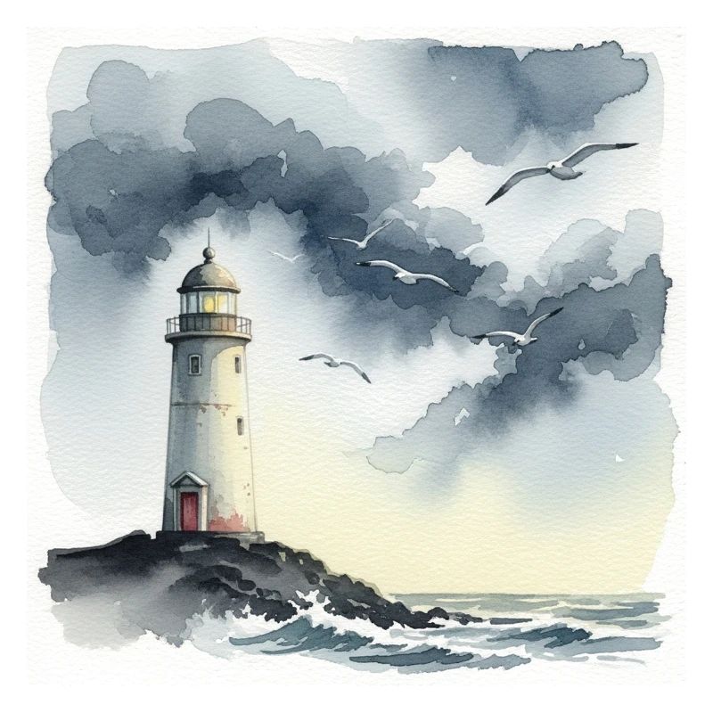 Un phare solitaire