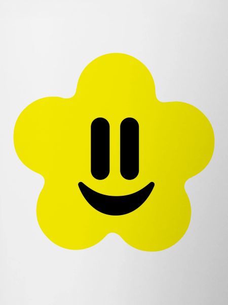 flower power smiley