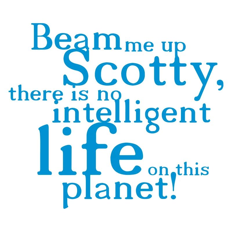 beam me up scotty