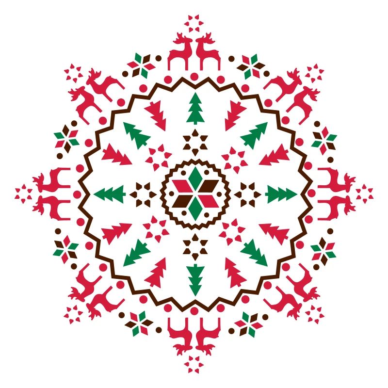 Christmas Mandala