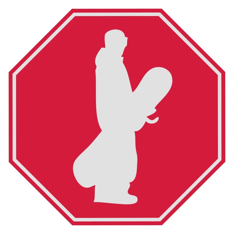 Logo de snowboard