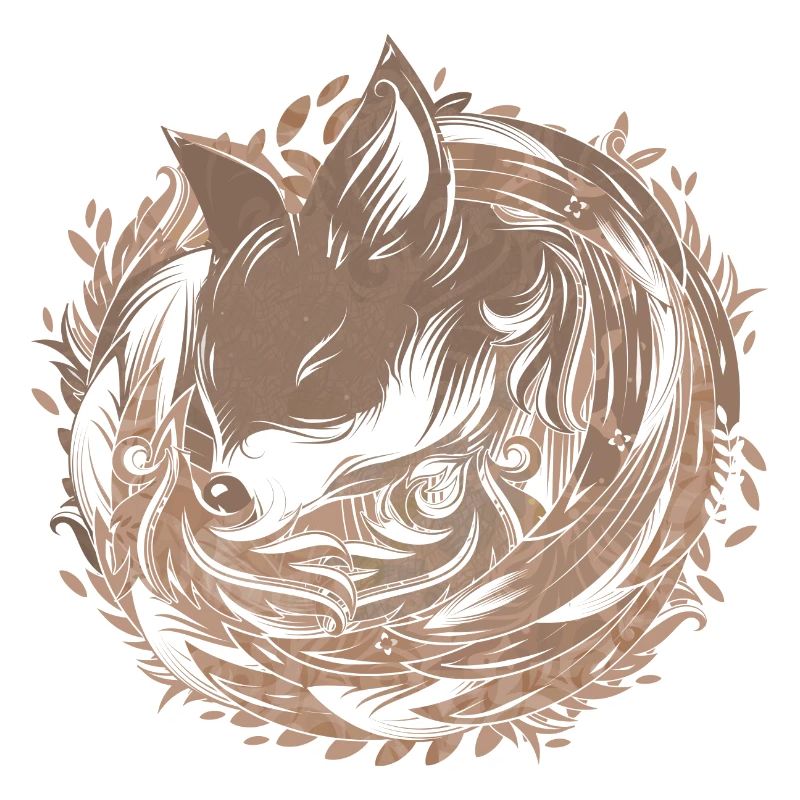 a fox at the Burrow
