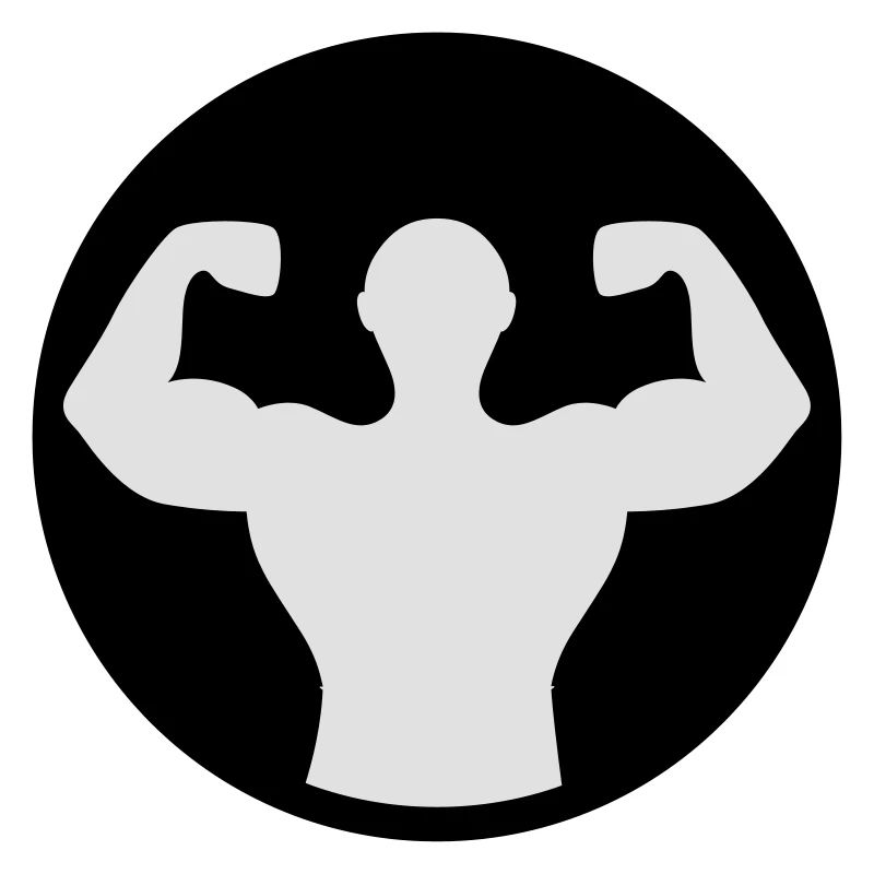Bodybuilding Muskelprotz 05 2farbig