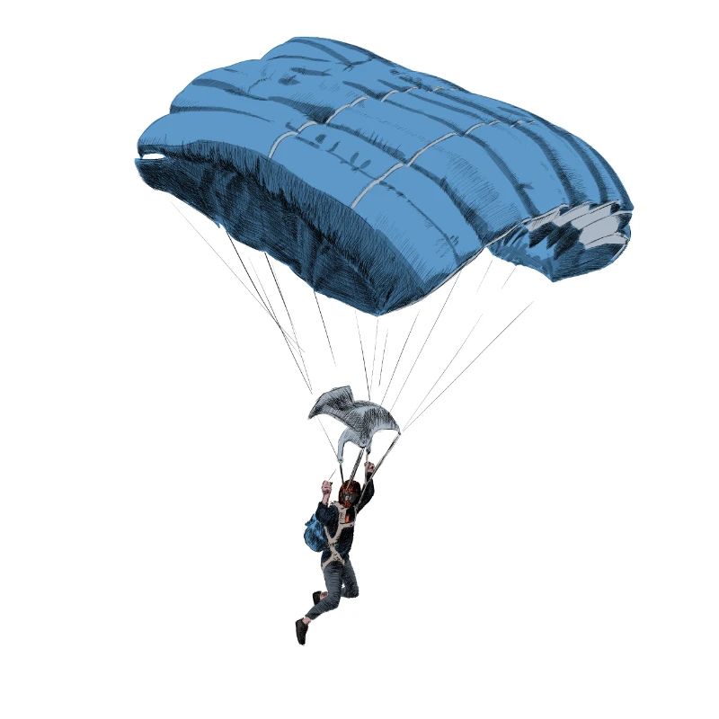 parachuting