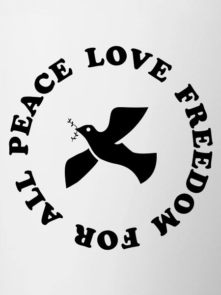 peace love freedom