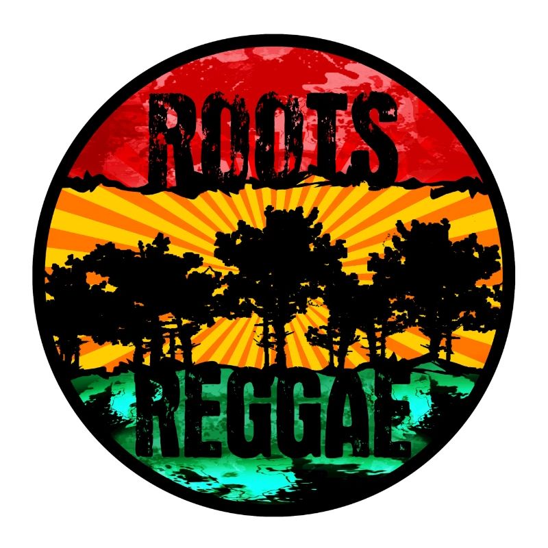 Reggae Roots Sunset Design