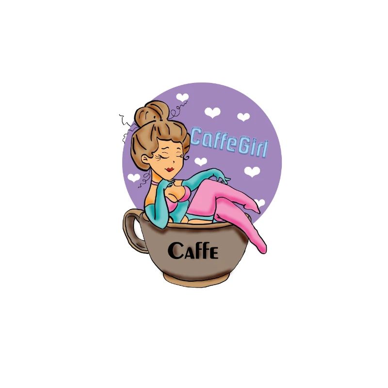 Fille de café,