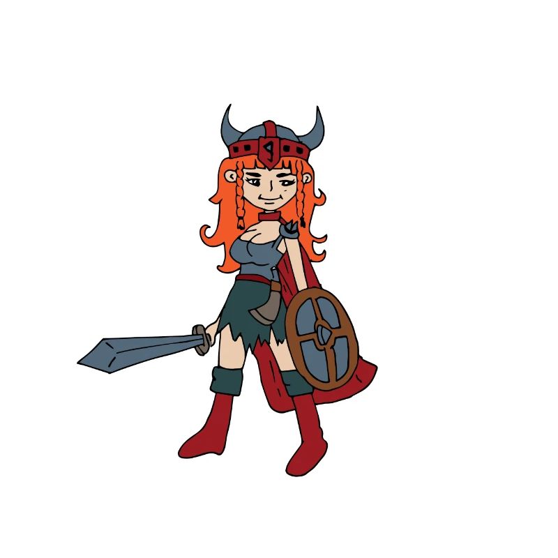 Wikinger Schildmaid