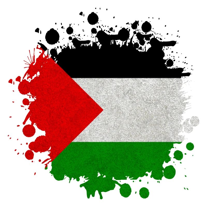 Palestine Taches de drapeau cadeau