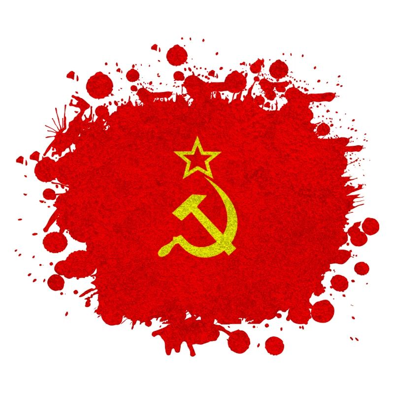 UdSSR Klecks / Sowjetunion Geschenk Kommunismus