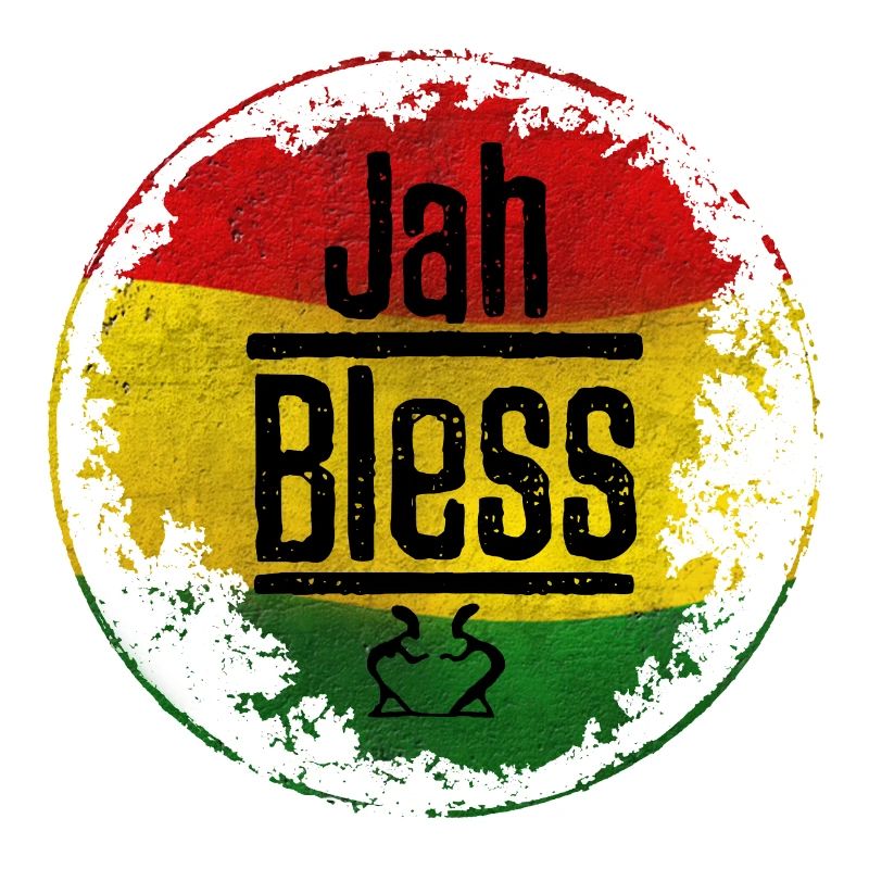 Jah Bless Symbole rouge-jaune-vert