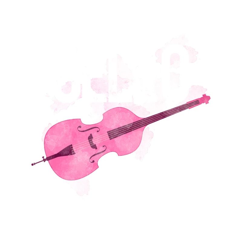 Rosa Cello Mädchen
