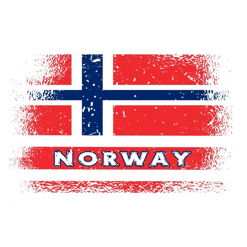 Norway Flags Design / Gift Oslo