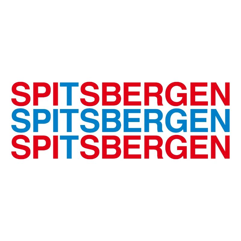 Spitzberg Drapeau norvégien - Norvège