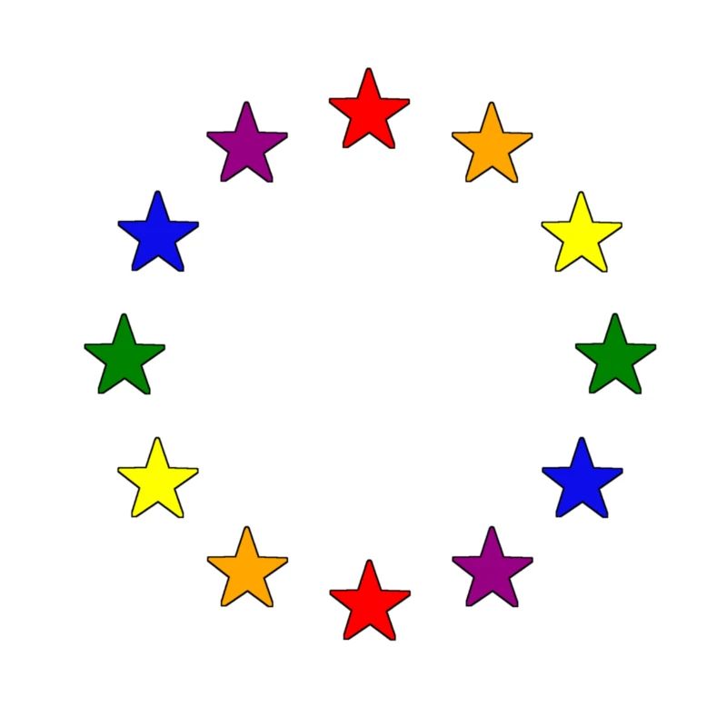 Drapeau arc-en-ciel pour l’Europe