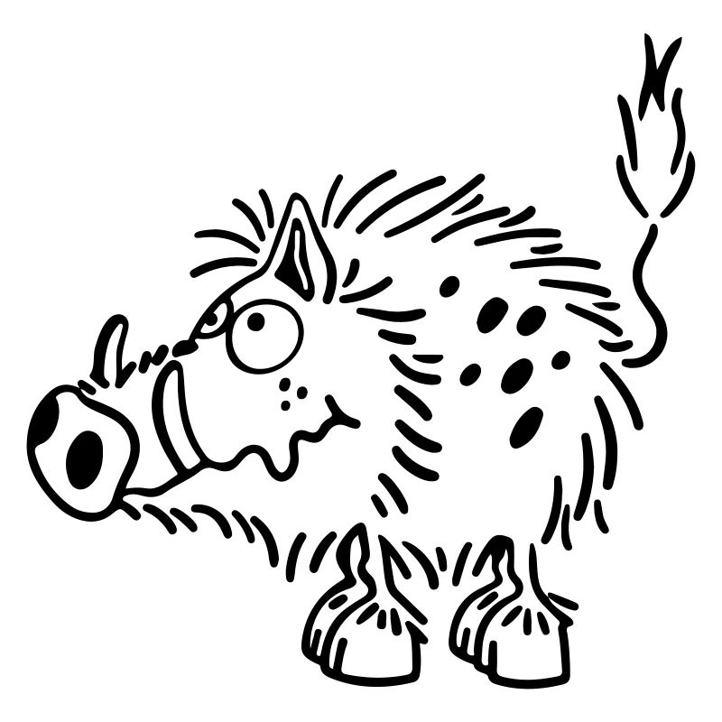 Süßes Wildschwein