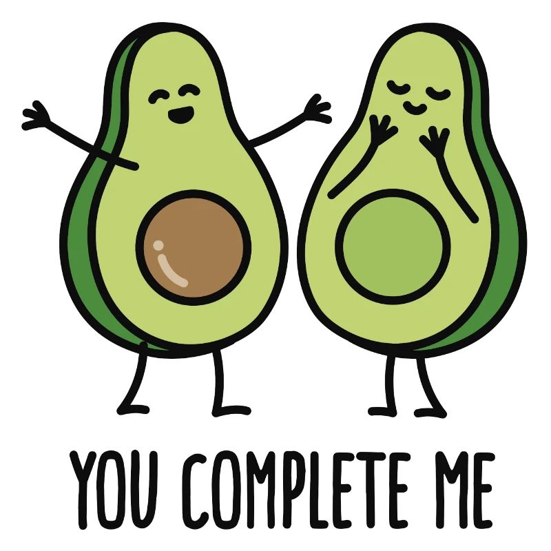 You complete me - Avocado