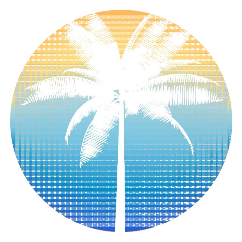 Palm (circle, lines)