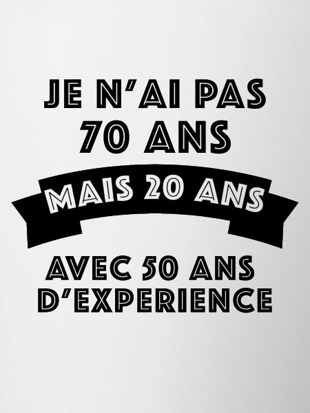 Vieux mais 20 ans d'expérience