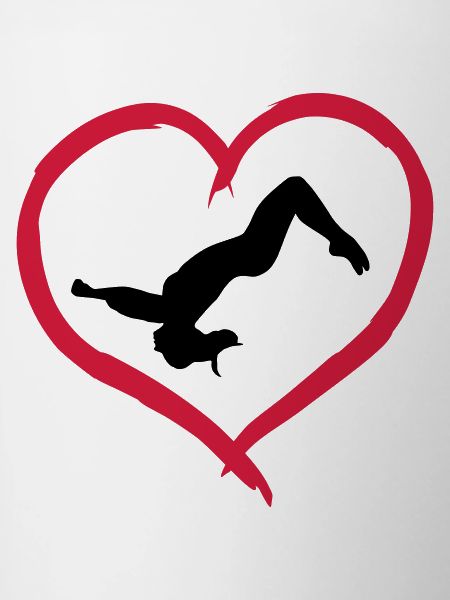 Gymnast, Gymnastics Heart & Backflip