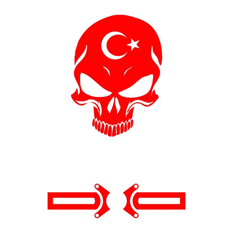 Turkey skull design