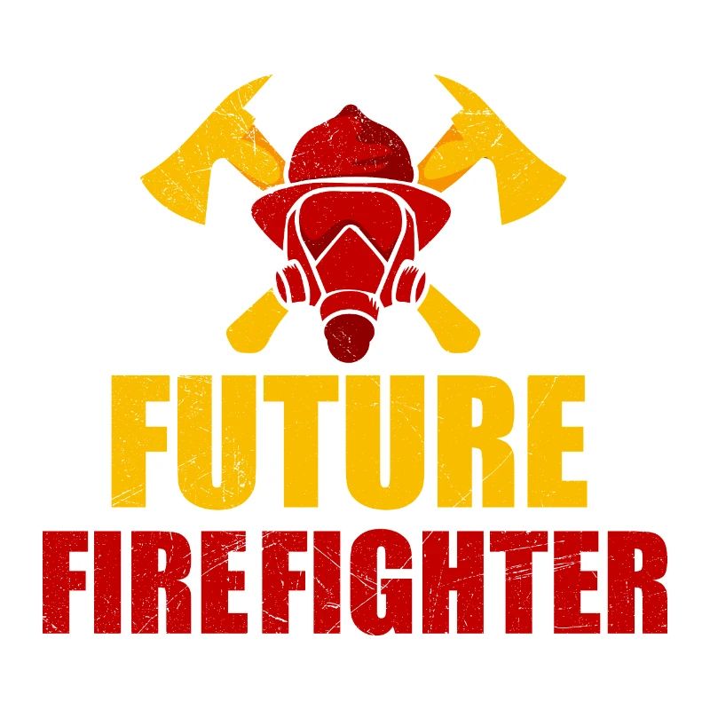 Firefighter Future Firefighter baby gift idea