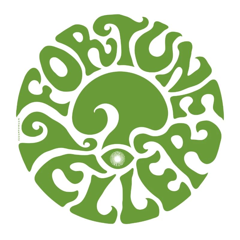FORTUNE TELLER - green - fortune teller psychedelic