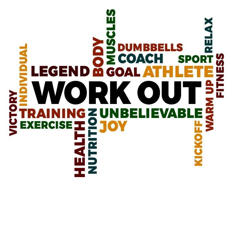 Séance d’entraînement motivation proverbe déclaration de remise en forme gym