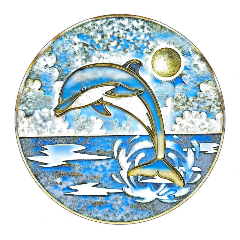Dauphin mer Liberté