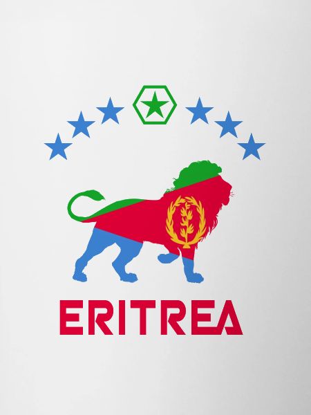 Conception de lion d'Érythrée