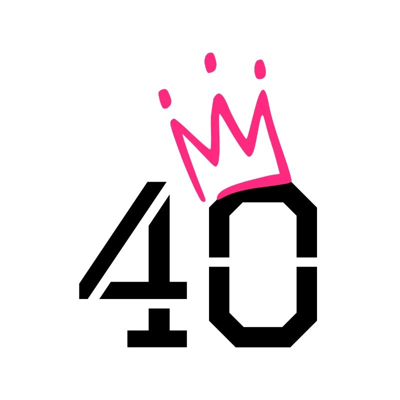 40 Krone - 40. Geburtstag