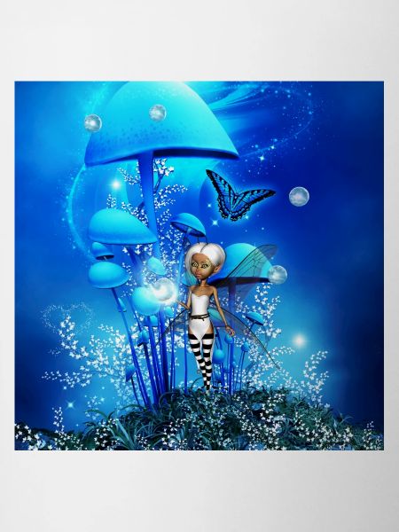 Cute fairy and fantasy mushrooms
