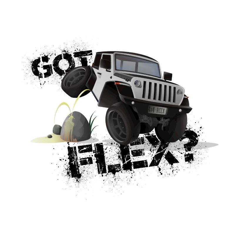 GOT FLEX? - OFFROADER Crawler - White