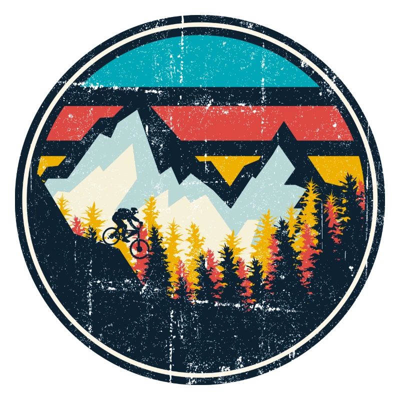 Mountain MTB Sunset Circle