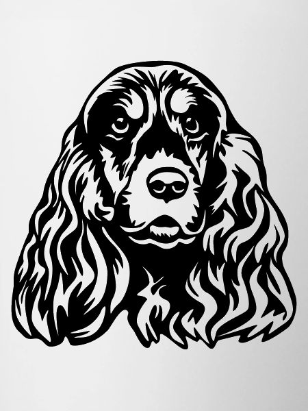 Cocker Spaniel Head