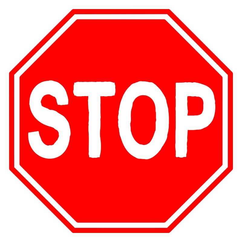Panneau stop