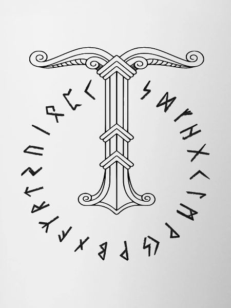 Irminsul Viking symbol